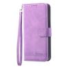 For Samsung Galaxy S25+ Leather Case Lines Imprint Wallet Phone Cover