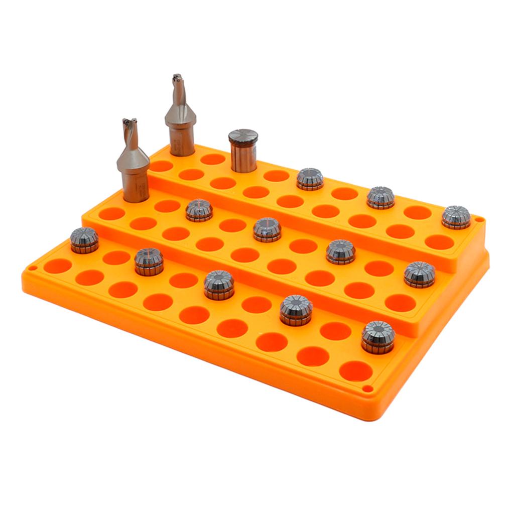 Части инструмента Фрезерный ящик для сбора фрез Ящик для хранения пружинных цанг с несколькими отсеками ER25 ER32 16N32 Эффективный