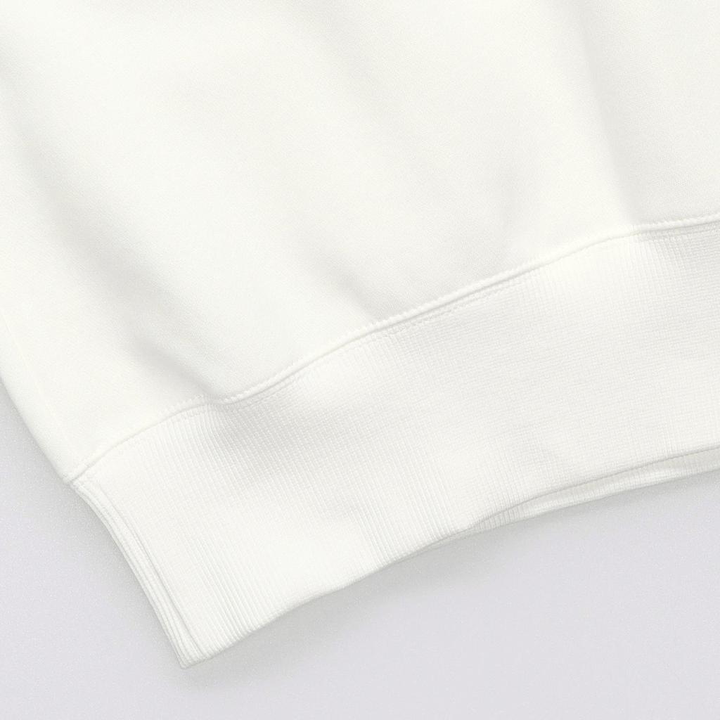 Nike Solid Color Crew Neck Pullover Fleece Sweatshirt Women Tops Sail-White DQ5734-133