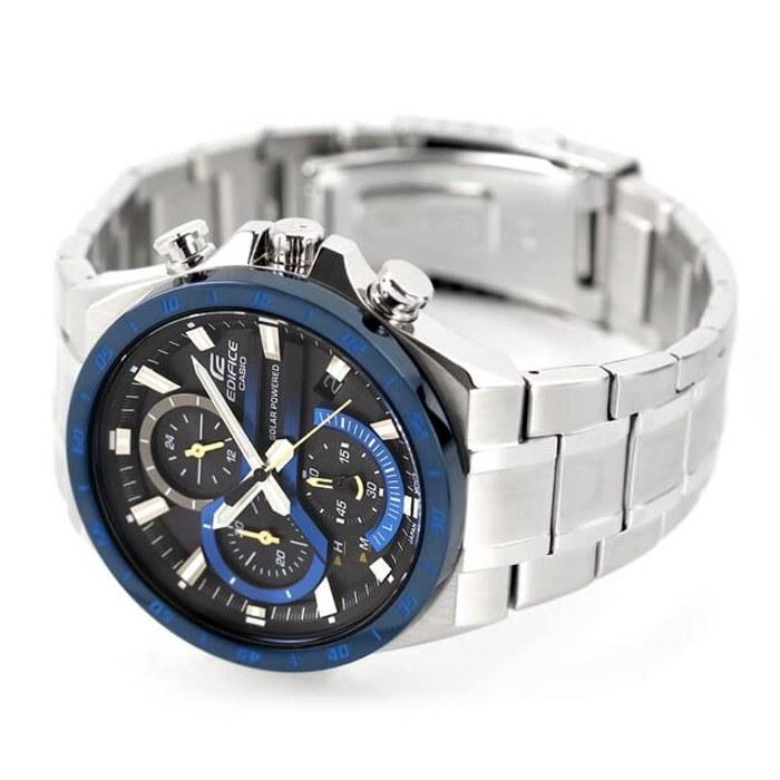 [Casio] Edifice Мужские часы с питанием от солнечной энергии EQS-920DB-2A Черные