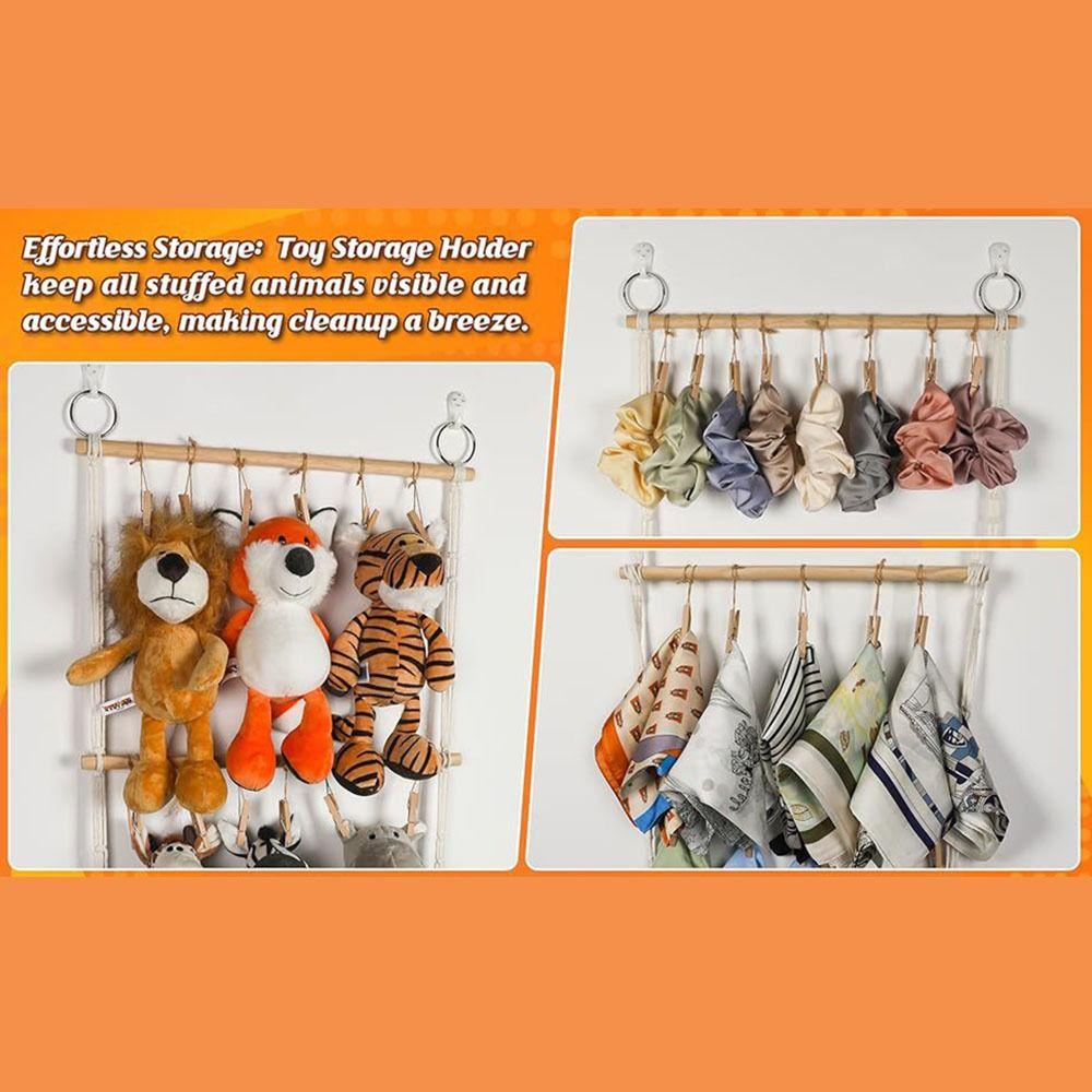 Creative Hair Clip Storage Rack Boho Style Headband Organizer Household Use