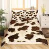 Западные фермерские животные Кожаный трехпредметный пододеяльник 3D цифровая печать Постельное белье