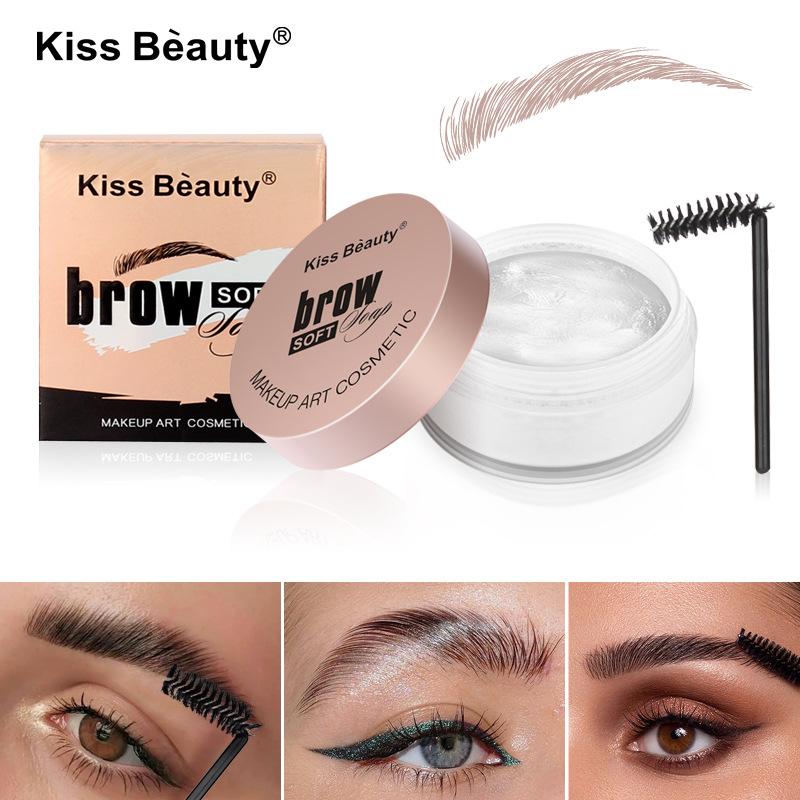 Kissbeauty гель для укладки бровей wild wisheba бесцветное мыло для бровей eyebrowsoap