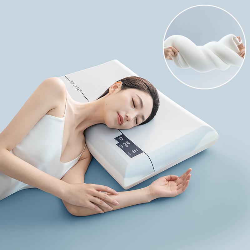 Подушки с эффектом памяти для облегчения боли в шее, двухъядерная подушка для шеи, спины, живота и боков, эргономичные, мягкие подушки с медленным отскоком