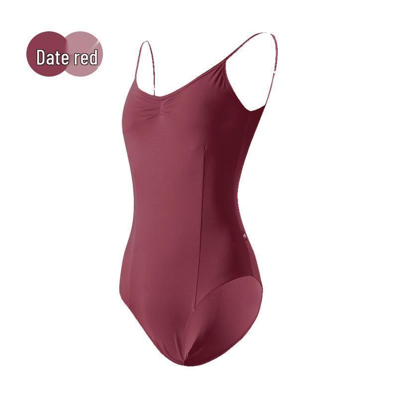 Женский купальник-комбинезон с высокой посадкой Jasmine Dancewear для занятий балетом и гимнастикой.