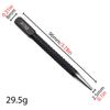 3PC Concave Manual Center Punch Positioning Punch Drilling Fixer Black Cylindrical Nail Electric Tool Accessory Set