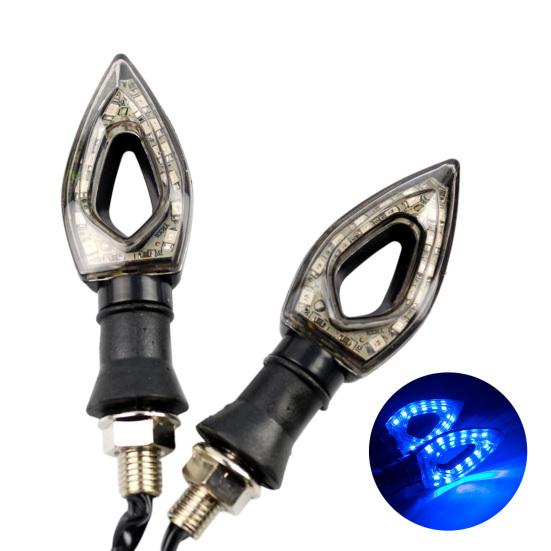 Светодиодный сигнальный светильник в форме сердца, модификация хорошей яркости, угловые фонари мотоцикла, деталь мотоцикла