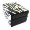 Les Trésors De Lily [N5299] - Zebra 'Belle De Soie' Jewelry Box - 16. 2x11. 5x8. 7cm