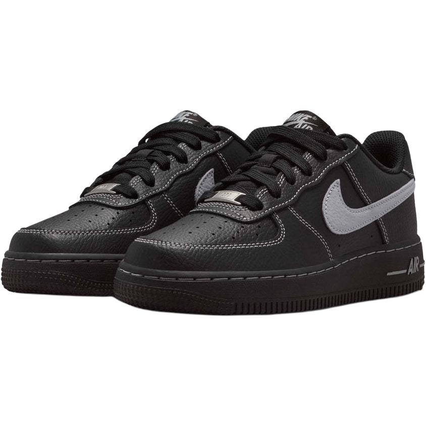 Nike Кроссовки Nike Air Force 1 для детей, синтетическая кожа, удобные, универсальные, с поддержкой, низкие, Черные IR0270-001