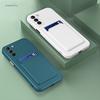 Мягкий силиконовый чехол-кошелек с держателем для карт для Samsung Galaxy S25 S24 S23 S22 S21 S20 FE Ultra Plus Pls Utr 5G