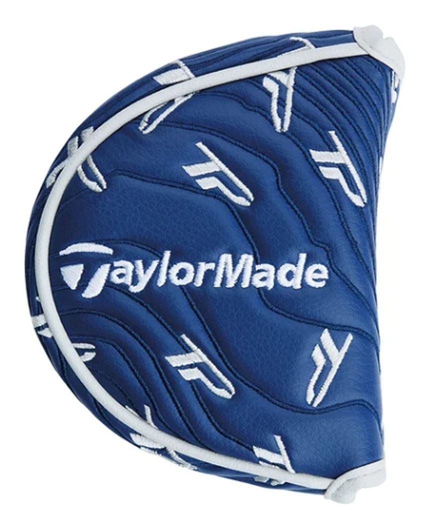 TaylorMade TP Hydroblast Blue/White Mallet Golf Putter Headcover