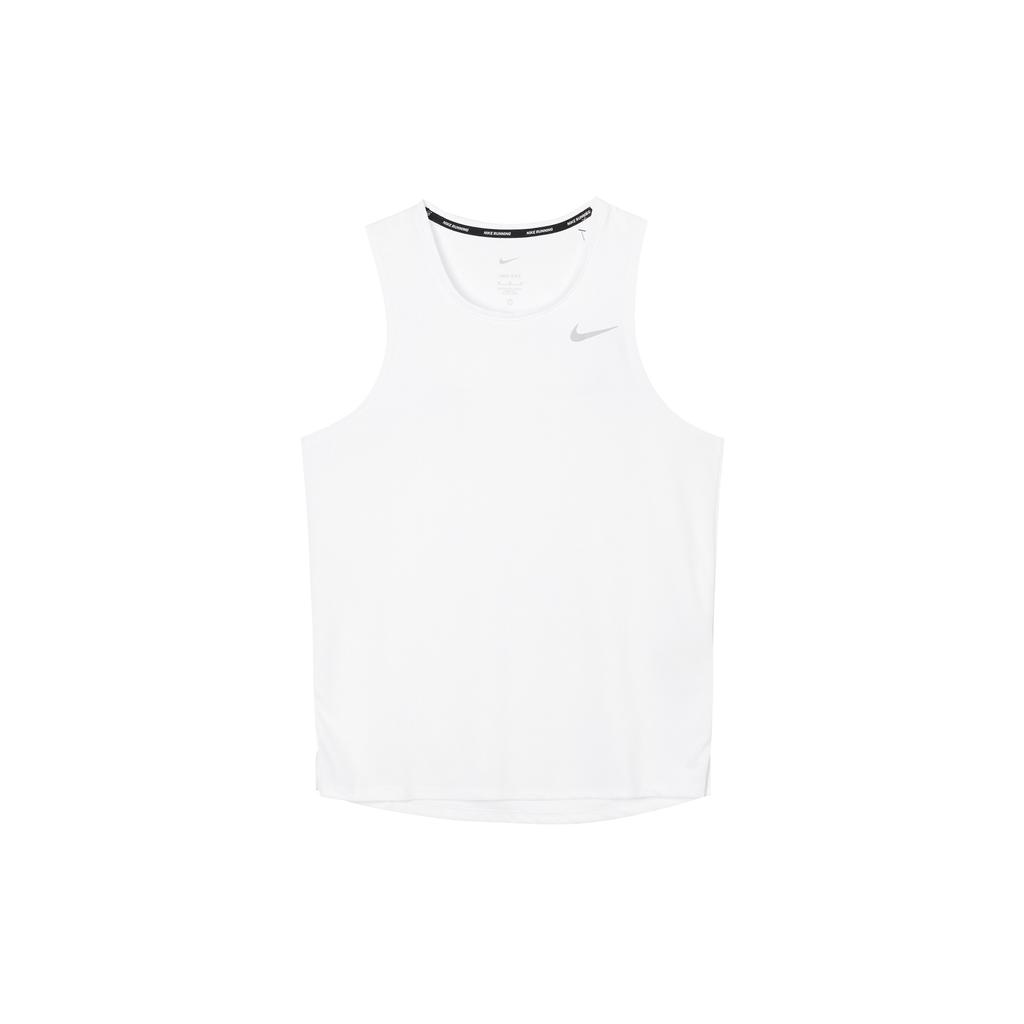 Nike Мужская беговая майка Dri Fit Белая DV9322-100