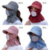 Summer Outdoor UV Protection Sun Hat Protective Cover Women Hats Ear Flap
