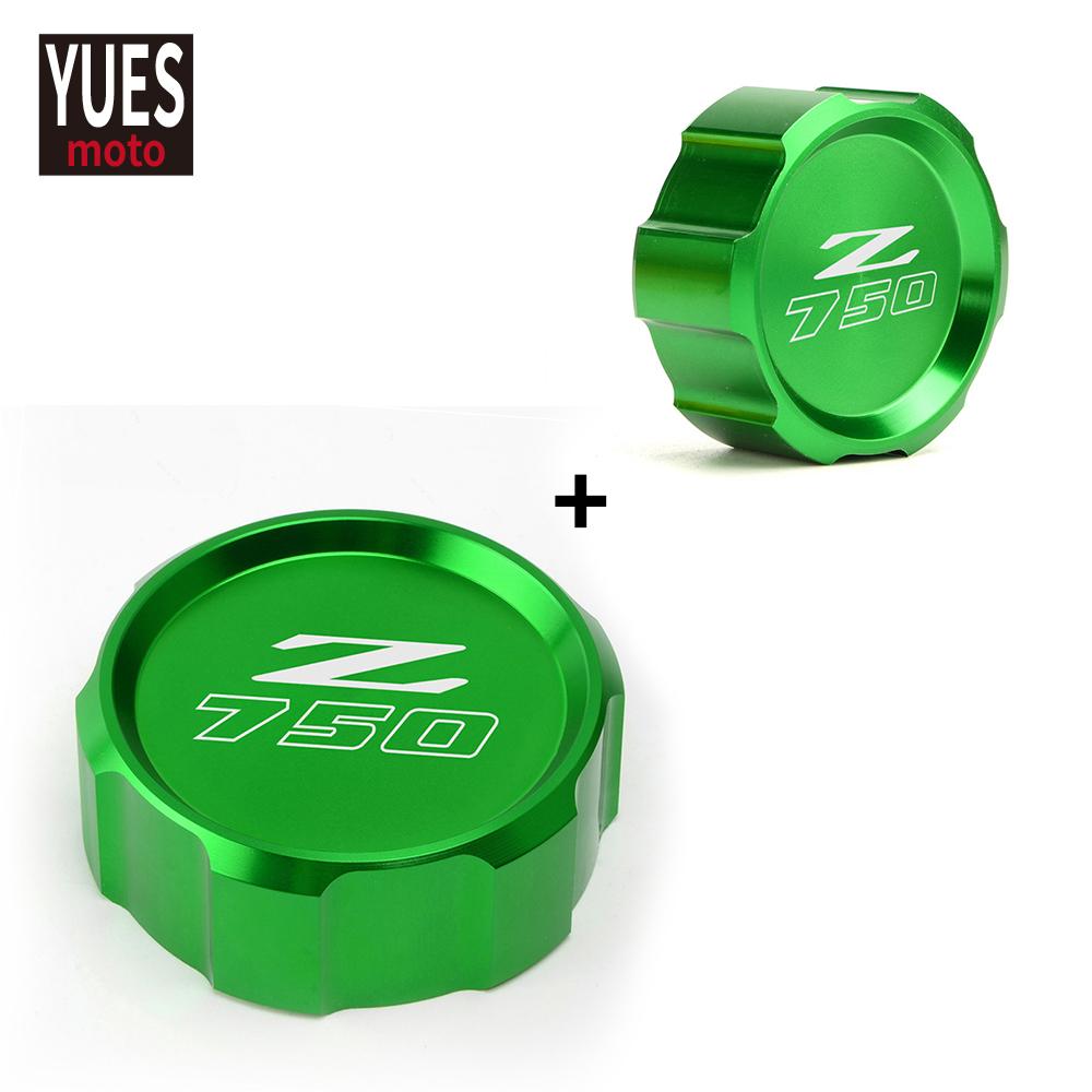 Аксессуары для мотоциклов, красная передняя и задняя крышка главного резервуара цилиндра для Kawasaki Z750 Z 750 2007-2012 2008 2010