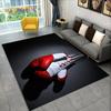 3D боксерские перчатки, боксерский ковер для боевых действий, большой ковер, коврик для гостиной, спальни, дивана, коврик для украшения, детский нескользящий напольный коврик