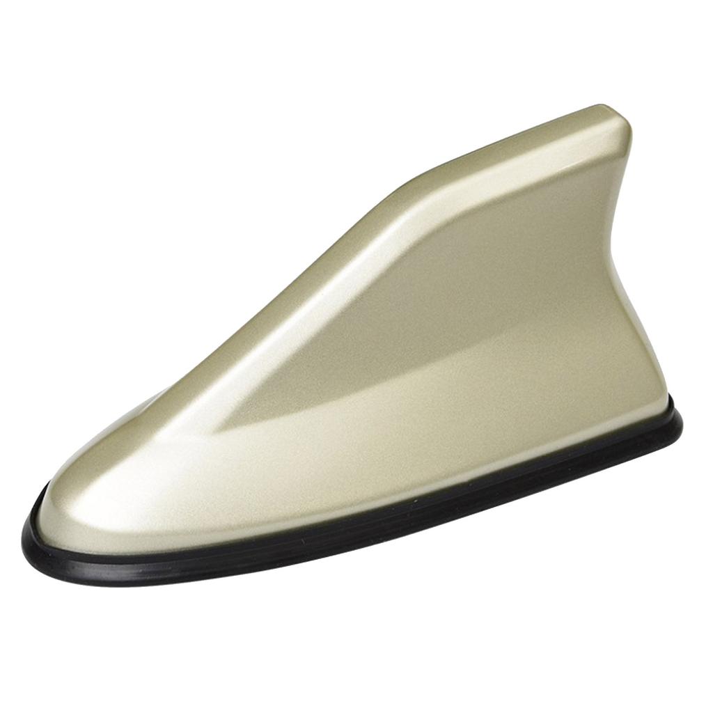 1Pcs Car Shark Fin Antenna Car Radio Aerials FMAM Signal Protective Aerial Universal Car Roof Antennas Car Styling Physical