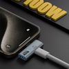 Адаптер OTG USB-C на USB-A, 100 Вт, PD-зарядка, конвертер передачи данных 10 Гбит/с для MacBook для Huawei Plug Play