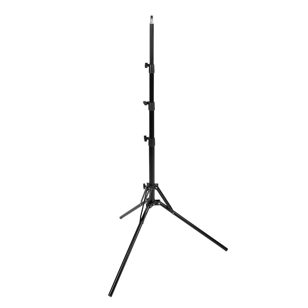 1.9m Thickened Reverse Fold Aluminum Heavy Duty Light Stand Photography Tripod Stand Three Legged Stand