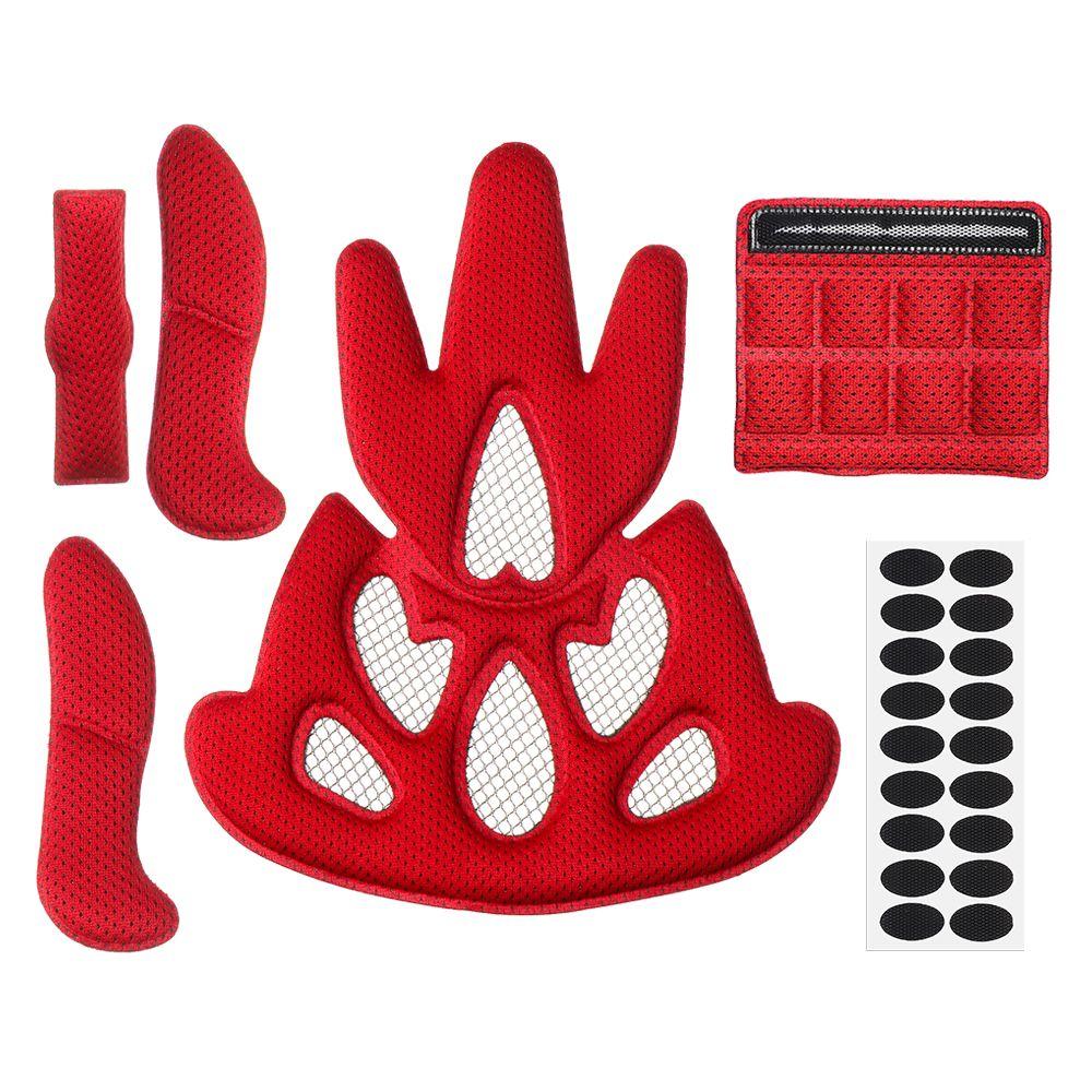 Universal Replacement with Insect Net Foam Pads Set Protection Sponge Pad Helmet Inner Padding Kit