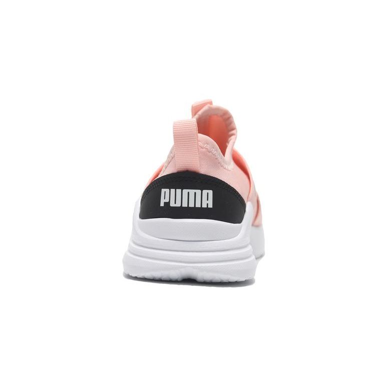 Puma Проводные Кроссовки с Амортизацией Низкие Повседневные Детские Кроссовки Розовые Черные 381994-09