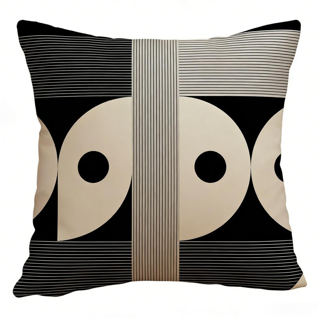 Домашний декор Геометрические и растительные наволочки с узором Наволочка с узором Подходит для дивана Спальни Автомобиля Наволочка