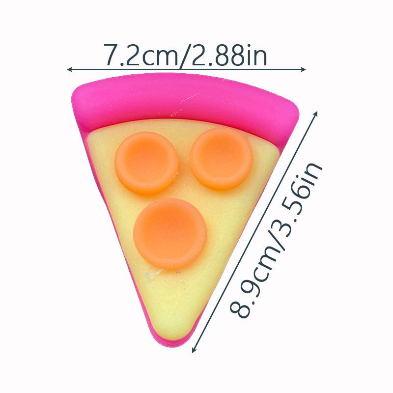 Mini Simulation Pizza Slow Rebound Sensory Squeeze Toy