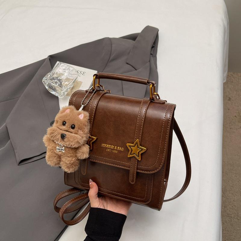 This year's popular retro niche design backpack bag 2025 women's commuter versatile student class fashion backpack