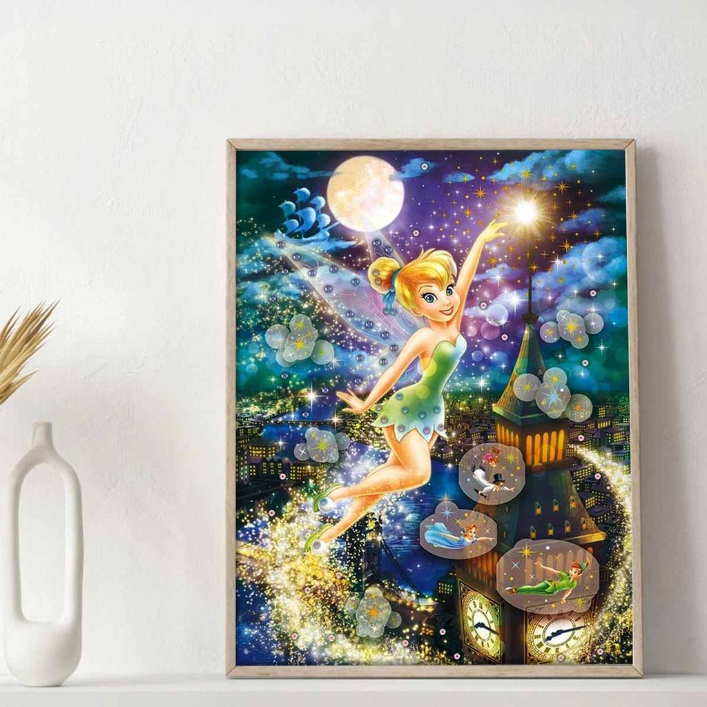 Full Round Diamond Painting Beautiful Elf Art Rhinestone Picture Mosaic DIY 5D Cross Stitch Embroidery Home Decoration
