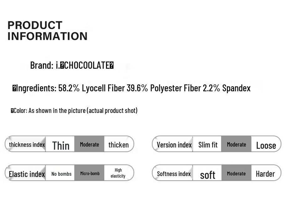 :CHOCOOLATEit Men's Loose Fit Straight-Leg Casual Trousers