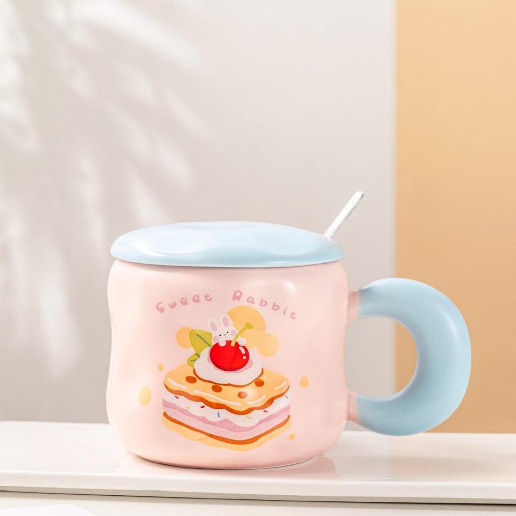 Нишевая керамическая кружка, большая ручная кружка, симпатичная стильная кружка, высококачественная ложка, чашка для воды, кофе, молока, чая