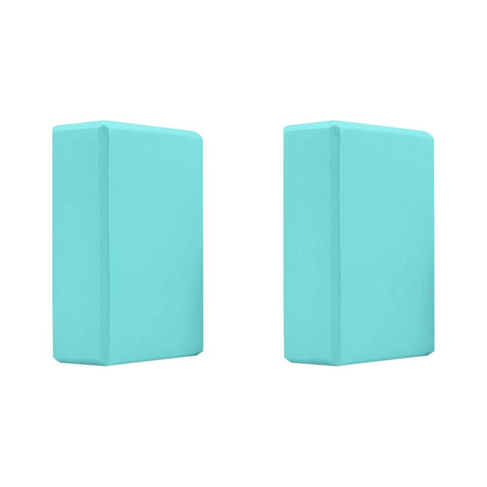 Блок для йоги из ЭВА Нескользящие кирпичи для баланса для йоги Влагостойкие блоки для йоги высокой плотности Блоки для йоги для формирования тела для йоги пилатеса