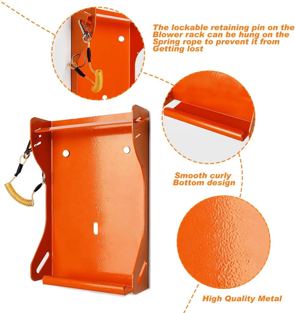 Стойка для воздуходувки Stihl Bg-50, Bg-56, Bg-66, Bg-86 - Удобный держатель для ручной воздуходувки, Экономичная стойка для листовой воздуходувки