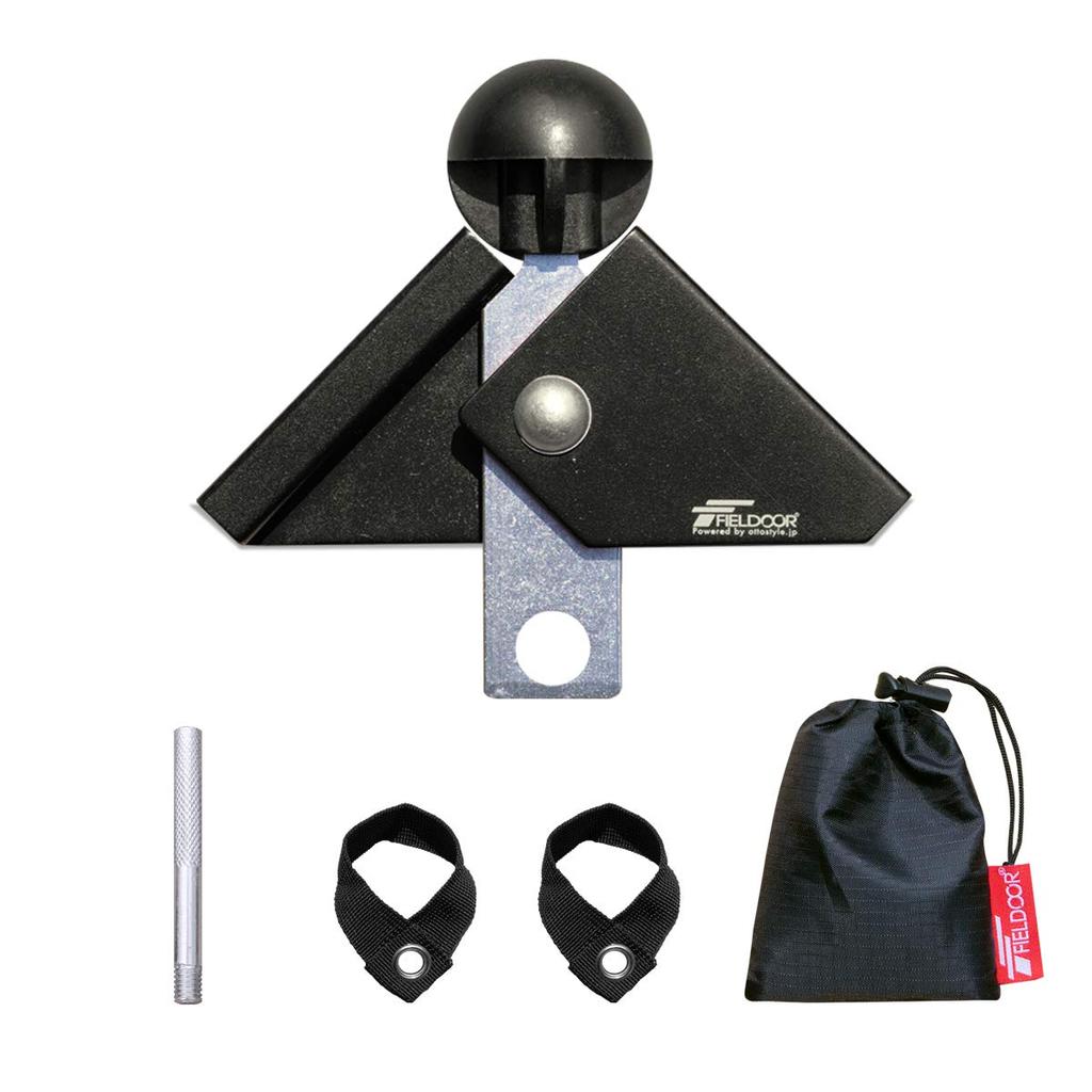 Раздвоенные части FIELDOOR С концевым брезентом, который можно раздвоить Сумка для хранения Включает ремень для фиксации столба Отверстие для фонаря Палатка для столбов Палатка-вигвам Простота и