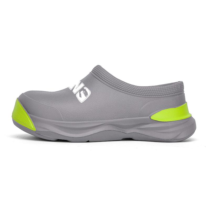 Новые мужские тапочки из ЭВА, зимние мужские повседневные рабочие туфли для ванной, кухни, с толстой подошвой, водонепроницаемые, противоскользящие, для улицы, для снега