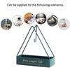 Creative Anti-Scald Mosquito Coil Holder with Tray Wrought Iron Triangular Shape Mosquito Repellent Incense Rack Home Tools
