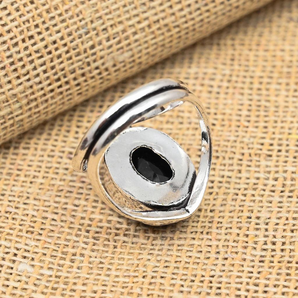 Ювелирные изделия ручной работы из хром-диопсида, кольцо из стерлингового серебра 925 пробы для нее