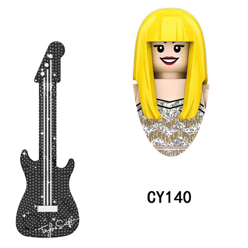 LG1015 Конструктор для девочек Знаменитые сборные кубики Принцесса Мини-куклы Фигурки Экшн Детские Милые Каваий Игрушки для Рождественских подарков