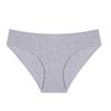 FINETOO Mid-waist Cotton Panty For Women Sexy Solid Color Lingerie Soft and Breathable Underwear