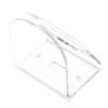 2 in 1 Desktop Stand Acrylic Transparent Save Space Wall Mounted Stand for Speaker