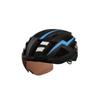 Matte Finish Integrated Cycling Helmet With Magnetic Goggle Attachment Road Mountain Bike Riding