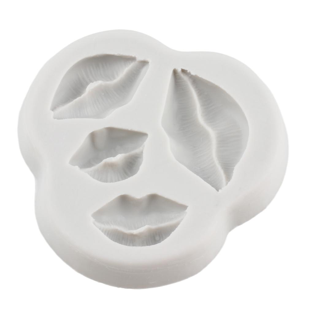 3D сексуальные силиконовые формы для губ, сделай сам, формы для выпечки шоколадных конфет, глиняные формы для кексов, топпер, форма для помадки, инструменты для украшения свадебного торта