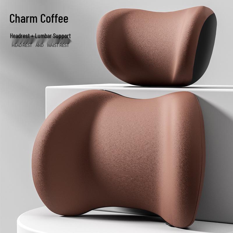 Универсальная подушка на сиденье автомобиля из пены с памятью - Поддержка шеи и поясницы для всех сезонов