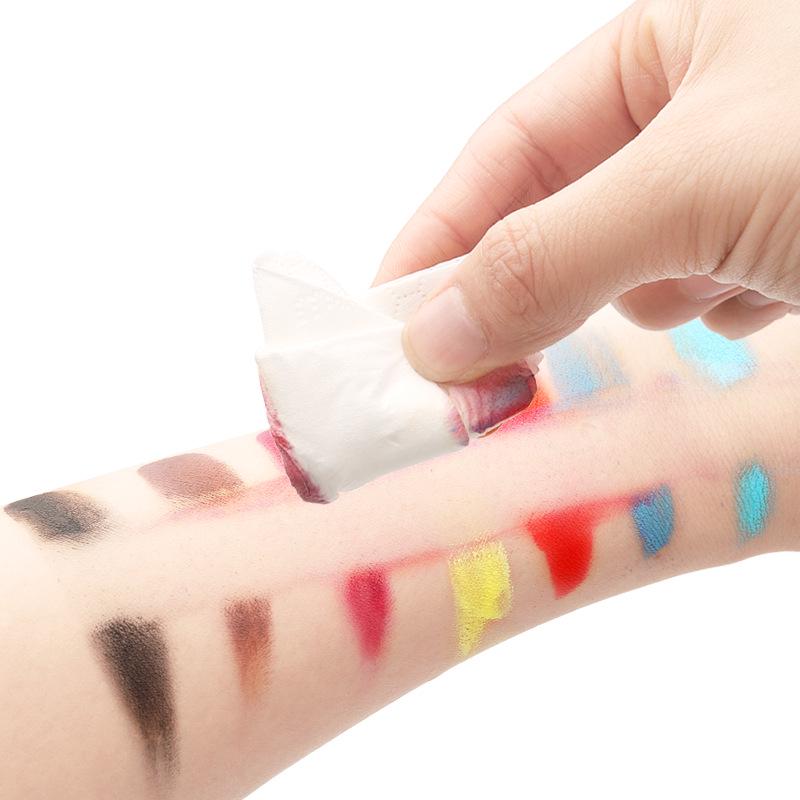 Водорастворимый пигмент для боди-арта и раскрашивания лица для детей: Хэллоуин, Сцена и Рождество