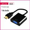 HDMI To VGA Converter Adapter Cable for Computers and Projectors
