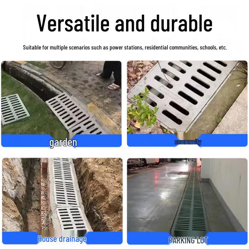 Composite Resin Rainwater Drainage Grate