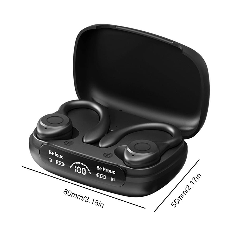 Bluetooth-гарнитура 5.3 Беспроводные наушники Наушники Шумоподавление Hi-Fi Стерео Наушники Вкладыши Спортивные Наушники для Бега