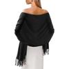 Winter Tassel Cashmere Scarf Shawl -purpose Thick Warm Neckband