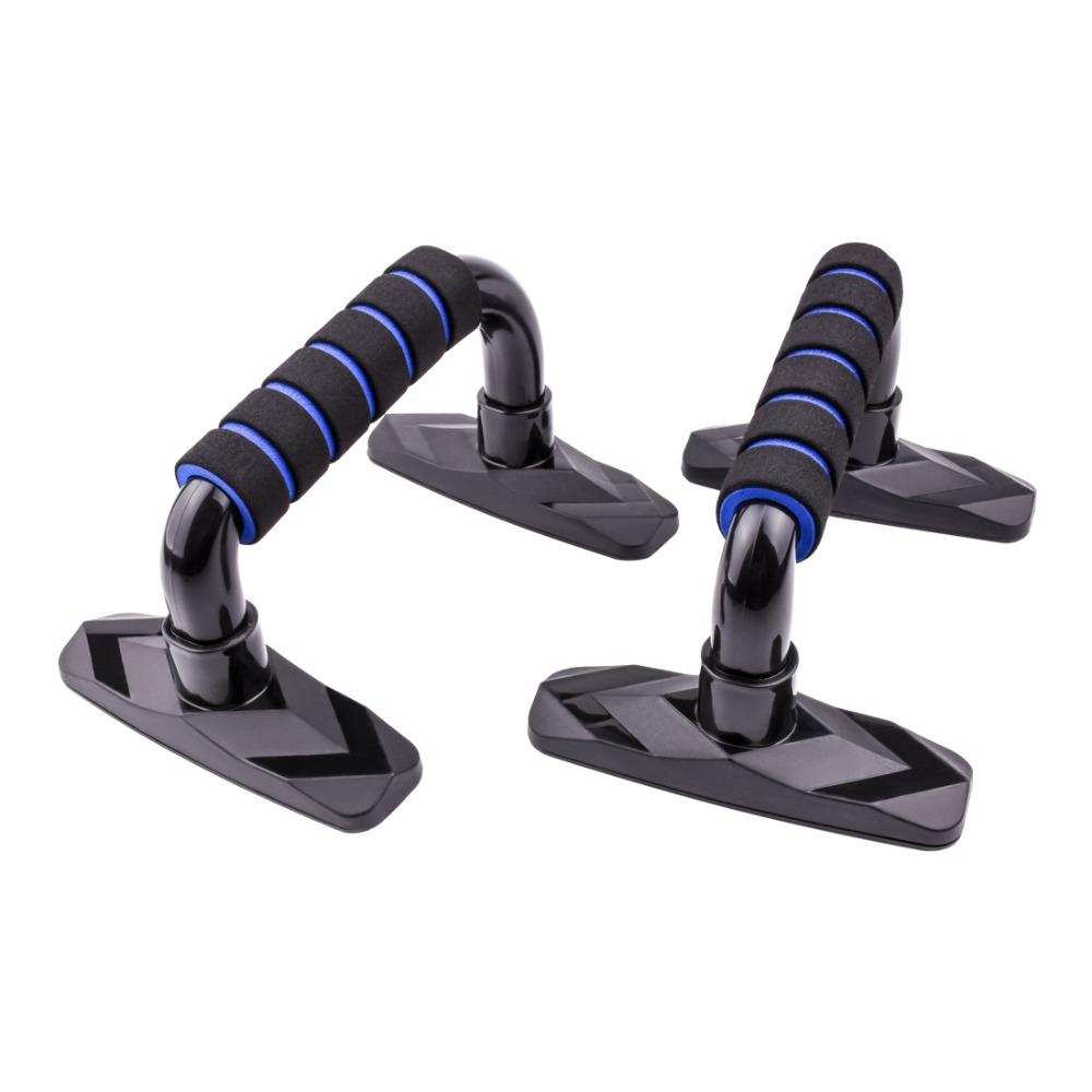 2Pcs Foam Handles Push Up Stands Adjustable Chest Fitness Equipment Push Up Bar  Home Gym