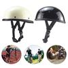 Ultra-Thin Retro Motorcycle Helmet Breathable Lining Sweat Absorbent Lightweight Easy To Clean Impact Resistant Low Profile Cycling Helmet