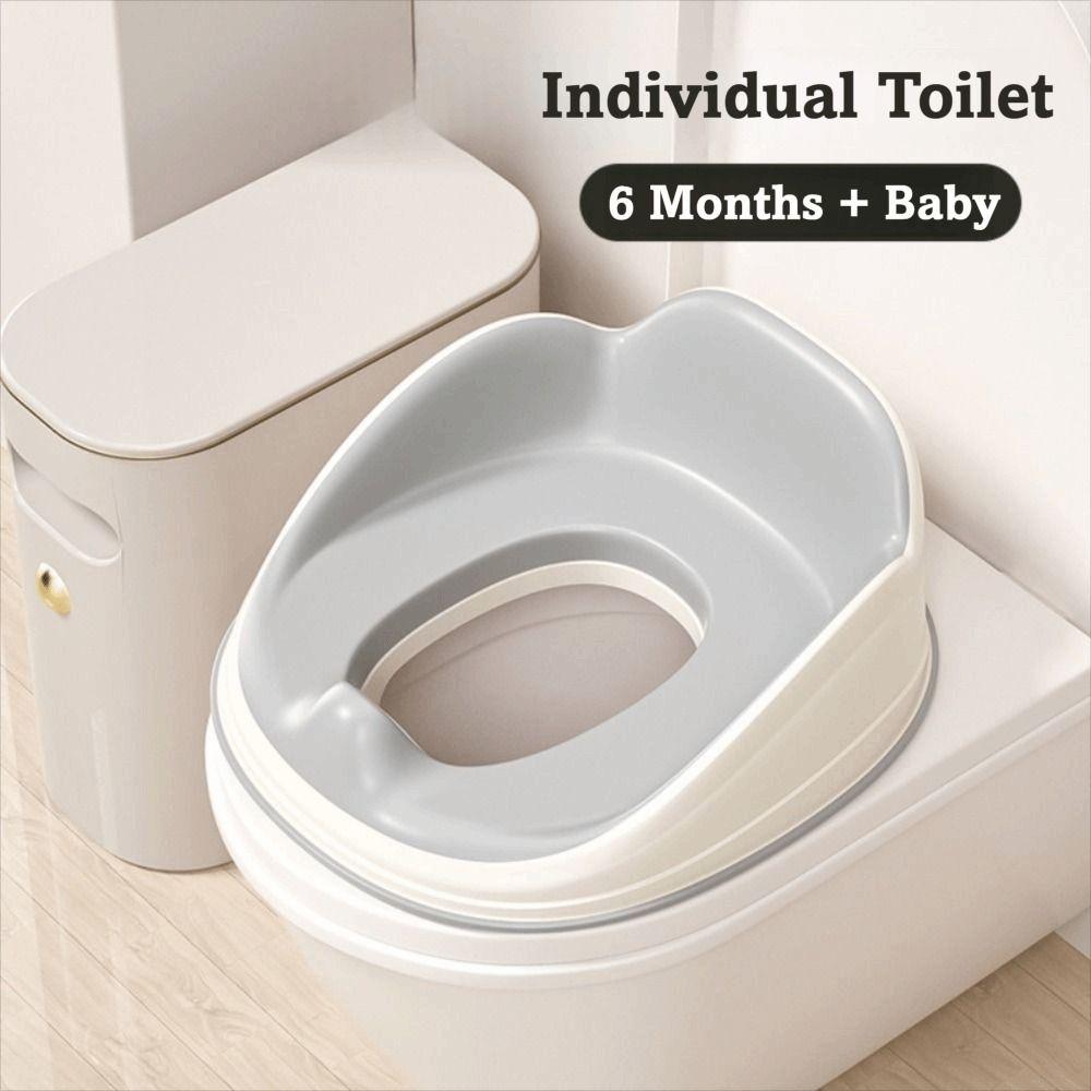 with Backrest Kids Toilet Seat Lightweight Toilet Bowl Seat Cover Independent Toileting